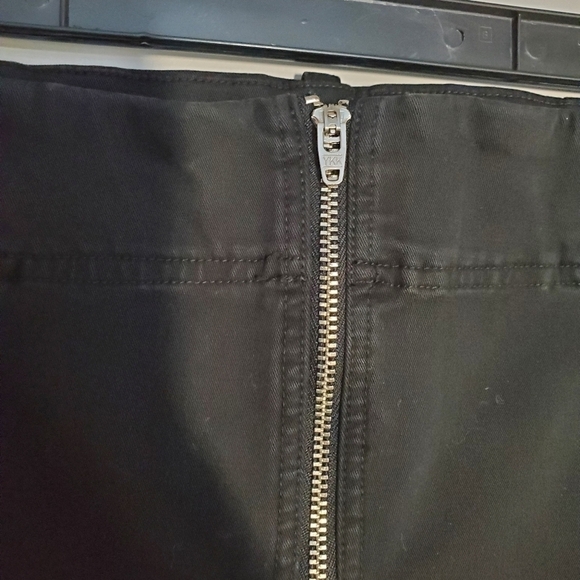 a.l.c. Skinny Zip Up and Zip Leg Black Pants - Picture 3 of 8